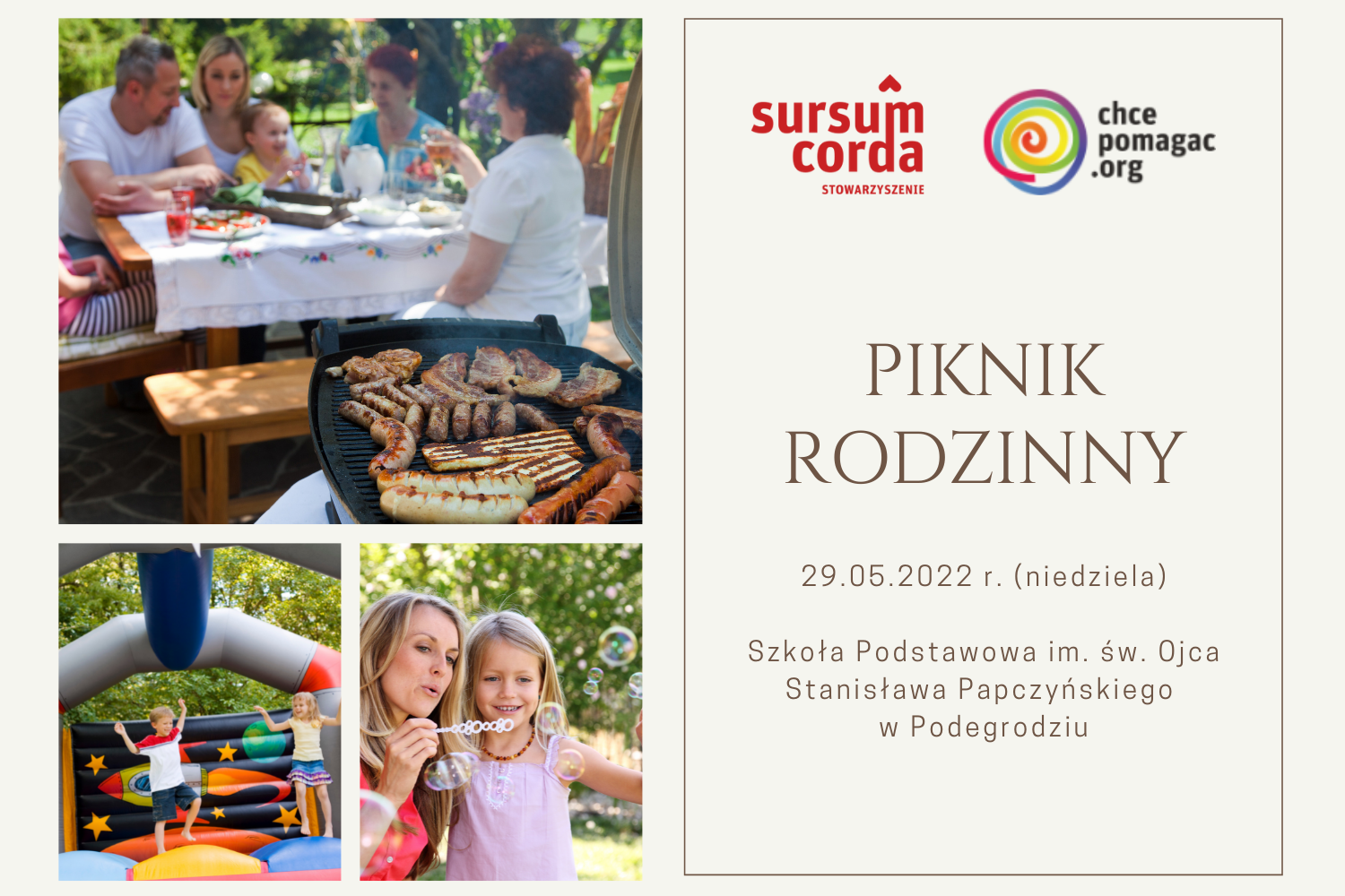 Read more about the article Piknik Rodzinny dla Podopiecznych programu Chcepomagac.org